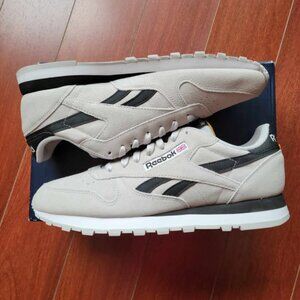 Reebok Classic Leather Shoes - Light Grey/Black